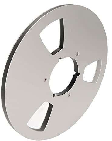 Carrete de Cinta Vacío, Cinta de Grabación Analógica de 1/4 y 10 Pulgadas Fácil de Instalar para Reproductores de Cinta de Carrete Abierto (Phefopgcwp9e56d7-12)