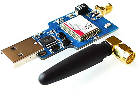 MAKIVI USB à L'Antenne de Commande D'Ordinateur de Bluetooth de Modu Le de Gprs Sim800C PéRiodique de GSM