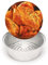 ZENIC | Pack 100 Unidades Envase Aluminio Redondo con Tapa de Carton 2500ml | Bandeja de Aluminio Desechable y Reciclable | Apto para altas temperaturas | Recipiente para Pollo Asado