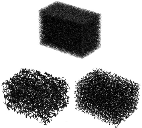 Lot de 3 éponges de maquillage Sfx à effets spéciaux pour le maquillage du visage, texturé, barbe, taches de rousseur, Halloween, cosplay, fête, effets spéciaux (noir)