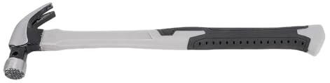 RiToEasysports Martello da Campeggio Composito Leggero, Design del Corno Magnetico per Lavori di Costruzione Esterni e Professionali, con Impugnatura in Gomma Premium per Impugnatura Stabile, 2 in 1