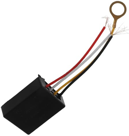 FOYTOKI Touch Control Dimmer Module for Desk Lamps Touch Switch Cord Inline Dimmer Sensor Brightness Lamp Replacement Kit Compatible with LED and Incandescent Lights User-friendly Power