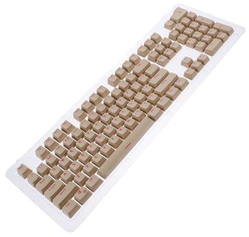 VALICLUD Tasten Tastenkappen Farbige Nicht Durchsichtige Standardhöhe Langlebige Mechanische Tastatur Ersatz tastenkappen für Gaming und Büro Verschleißfest Solide Verarbeitung
