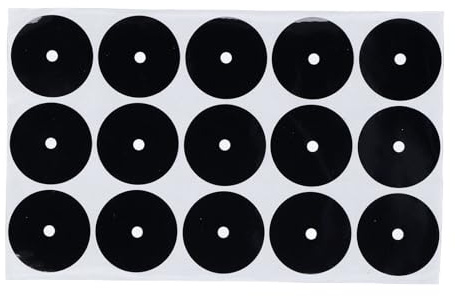 QWUUYEC Pool Table Marker Dots, 15 Pezzi 35mm Adesivi in Carta, Posizionatore Palline da Biliardo per Pratica - Design Ultra Sottile, Precisione Migliorata, Accessori Essenziali per