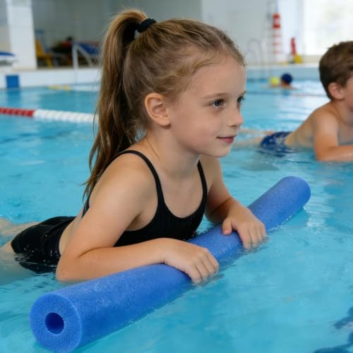 Schwimmnudel für Kinder & Erwachsene, Poolnudel, 6 Farben zur Auswahl, Schwimmhilfe für Pool, Strands & Wasserspiele, Wasserspielzeug, Wassernudel, Water Noodle