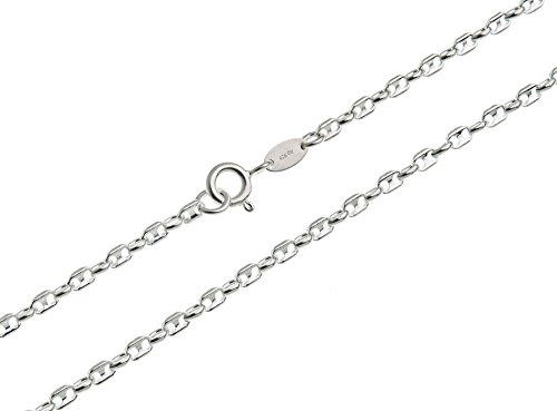 Silberketten Store Massive 2,5mm Kaffeebohnenkette - echt 925 Silber, Länge wählbar von 38-100cm