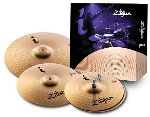ZILDJIAN - ILHESSP I ESSENTIALS PLUS CYMBAL PACK, Set di Piatti per Batteria, 13 HiHats - 14 Crash - 18 Crash Ride