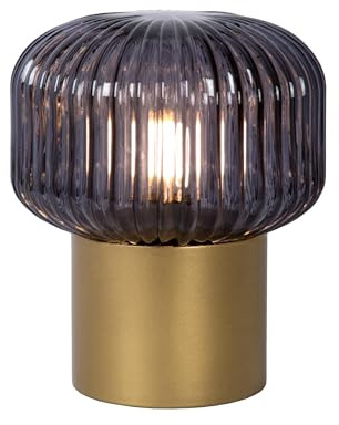 LUCIDE JANY - Tischlampe - Ø 16 cm - 1xE14 - Mattes Gold/Messing