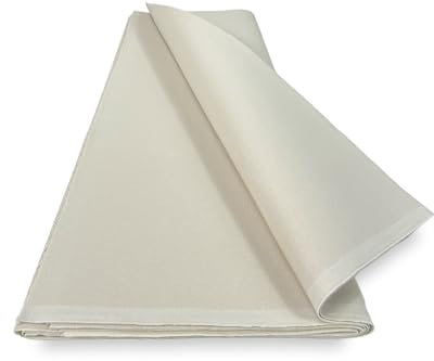 Tessuto Tenda Sole Torino da Esterno Giardino Balcone A Metro in Acrilico Altezza cm. 140 Tinta Unita - Panna Unito