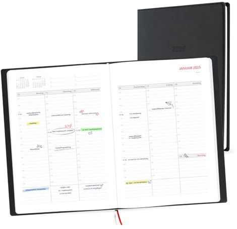 Terminplaner 2025 A4 Planer 2025 von Grupo Erik - Terminplaner 2025 A4 Geschäftsterminplaner - Jahreskalender 2025 Buch - 2025 Terminkalender 2025 A4 auf Deutsch