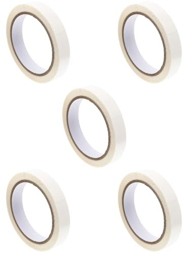 BESPORTBLE 5rollos Cinta Protectora Anti-rasguños para Raquetas De Tenis y Bádminton Tape Transparente para Protección y Aumento De Aplicación y Durabilidad