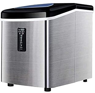 LYDBMYT Macchina per Il Ghiaccio da banco, 18 kg, 24 Ore, 9 cubetti Pronti in 7 Minuti per Feste e Cocktail, Macchina per Il Ghiaccio elettrica Portatile da 3 Litri