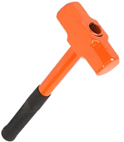 Marteau de traîneau, poignée de marteau de traîneau résistant aux chocs de 12,6 pouces avec poignée texturée, marteau polyvalent pratique pour les tâches lourdes, marteau de traîneau 20 lb