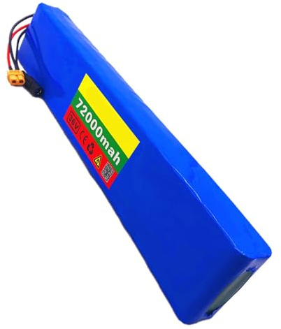 Batteria al Litio per Bici elettrica da 36 V e 72Ah, Batteria agli ioni di Litio 10S4P per Bici elettrica, per Monopattino Elettrico motorizzato da 500 W 36V 72Ah,XT60