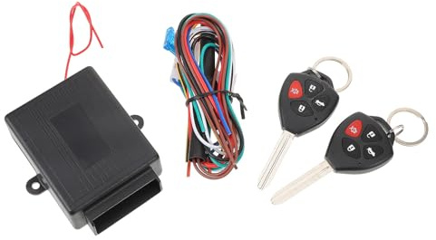 Healeved Sistema de Entrada sin Llave para Coche con Cierre Centralizado 12V y Bloqueo Remoto Kit Versátil para Vehículos y Accesorios de Automóvil