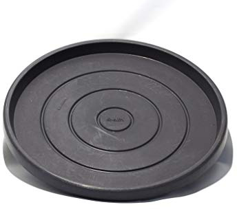 Soucoupe circulaire en résine 58 cm. Antracite