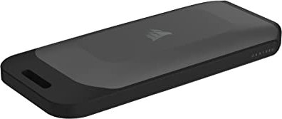Corsair EX100U 4 to Disque de Stockage Portable USB Type-C - Stockage Ultrarapide avec n’Importe Quel PC/Mac/Console, Connexion Gen2 x2, avec Ses Câbles et Type-A Inclus - Noir