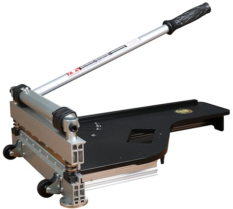 CUTTEREX 13 Professional Laminate Floor Cutter, Vinyl Floor Cutter, Multi-Layer Flooring, Parquet, Fiber Cement Wall Panels, Rubber Concave Base, LVT, VCT, SPC, PVC, LVP, WPC, Rigid Core Vinyl Plank