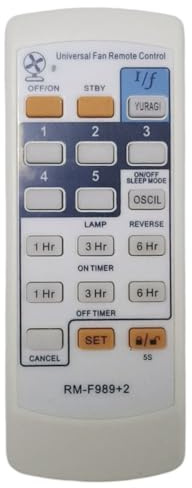Telecomando per ventilatore elettrico, efficiente e di ricambio, compatibile per KDK ELMARK