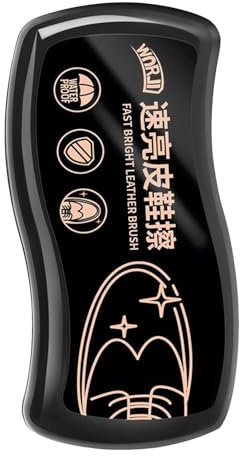 Éponge de cirage noire, éponge d'entretien du cuir, éponge de cirage de chaussures, éponge de brillance instantanée, éponge de nettoyage rapide, produits d'entretien nettoyants, pour chaussures,