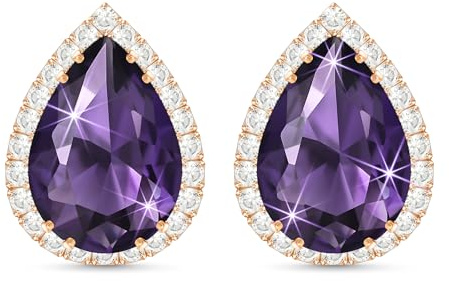 Linawe Orecchini a bottone, accessori per orecchini da donna, gioielli alla moda con diamanti senza nichel, gioielli da sposa