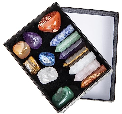 BCOATH Pilares De Cristal Multifunción Piedras Energéticas Decoración De Portátil