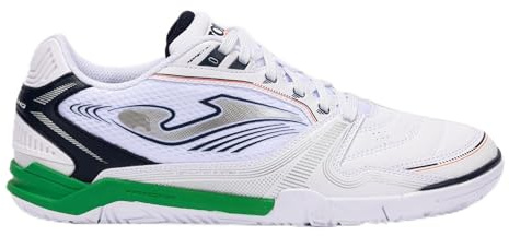 Joma Futsal sneakers, 39–46, komfort och överlägset grepp för flerriktade rörelser, vit, Vit, 42.5 EU