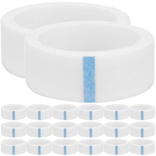TOVINANNA 20rollen Eyelash Tape Für Wimpernverlängerung Leicht Reißbar Atmungsaktiv Für Wimpern-profis Und Make-up-studios Pro Rolle