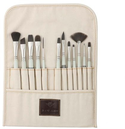 Pan Art Regal Malerset Rolletui mit handgeschöpftem Papier - 1 Einheit