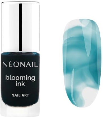 NÉONAIL UV Nagellack Blooming Ink 7,2 ml - Blau - Tinte Aquarell - Nail Art - Nails - Nageldesign Watercolor Ink Nail