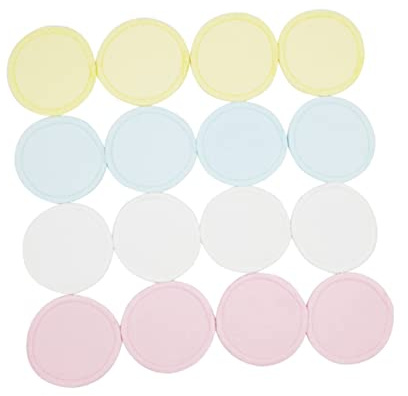FRCOLOR 8stücke Wiederverwendbare Make-up-entferner-pads aus Reiner Baumwolle Inklusive Netzbeutel für Augen und Gesichts-make-up Geeignet als Stillpads