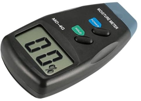 MAGICLULU Digitales Feuchtigkeitsmessgerät Für Holz Und Wände Hochpräziser Wasserleck-sensor Kompakter Feuchtigkeitsmesser Mit Großem Display Vielseitig Für Baustoffe Und Trockenbau Mobiles