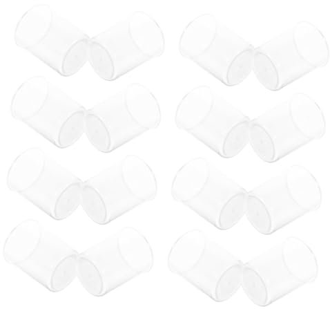 BUGUUYO 30pcs 100ml Plastic Laboratory Measuring Cups Food-grade Beakers Scale, Thickened Small Measuring Beakers Set for Chemistry, Classroom, and Lab Supplies