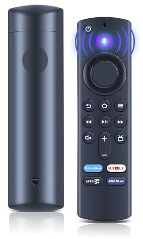 CLVIZCXOM Sprach Fernbedienung Kompatibel mit AMZ Fi-re TV