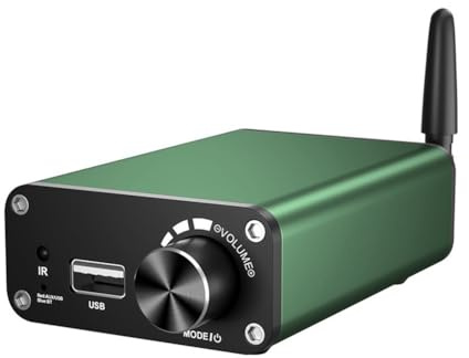 Huudngeje Classe D TPA3116 HiFi Sound Bluetooth Amplificatore Bluetooth Stereo 2.0 Amplificatore Audio Digitale Digital Amplificatore 200w Potenza 24V5A Plug Power EU