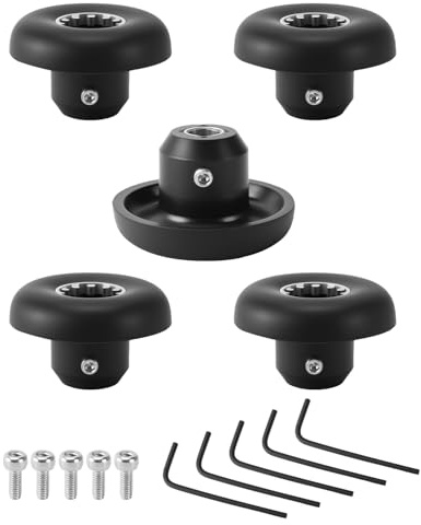 PROKITCHEN 5PACK Replacement Drive Socket Kit Compatible with Vitamix Accessories, Compatible with Vitamix Replacement Parts for Drive Socket 891 802 Type, Fits Select Commercial Blenders (Not for XL)
