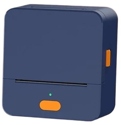 CCZRD Etiqueta De Joyería Mini Impresora Etiquetas Térmica Portátil P1 Adhesivas con Logotipo Inalámbrico Sin Tinta Impresión Rápida Nítida Cada Etiqueta(P1B 3Rolls 30x70W)