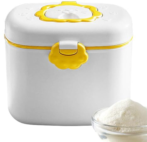 Formelbehållare att gå, Travel Formula Dispenser Lufttät läckagesäker | Dispenser Lufttät förseglad läckagesäker bärbar livsmedelsklassad torrmjölkspulver, matförvaringsbehå