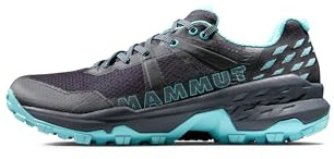 Mammut Sertig II Low GTX Women | Wanderschuhe für Damen, Outdoor Schuhe, Wasserdichte Trekkingschuhe, Gore-Tex Sportschuhe, Leichte Bergschuhe | Black-Dark Frosty, 7.5