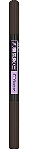 Maybelline New York - Crayon à Sourcils - Express Brow Satin Duo Crayon et Poudre - Teinte : Black Brown (05)