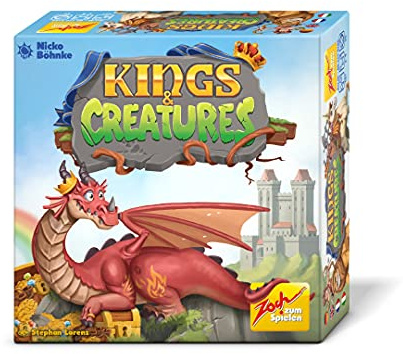 Zoch 601105160 Kings & Creatures – das spannende Fantasy Kartenspiel, 2 bis 6 Spieler, für Kinder ab 10 Jahre