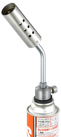 CAMPINGMOON Kitchen Cooking Torch Grill Torch Charcoal Starter with Flame Control Valve for BBQ Campfire Fireplace MT-3915 (Gas Fuel Not Included) (Butane Torch (MT-3915-CB))