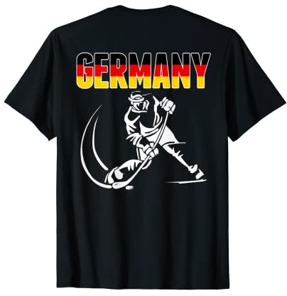 Deutschland Eishockey Fans Trikot Unterstützung Deutsches Hockeyteam T-Shirt