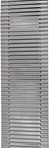 Rasenkante Rille Welle Aluminium Abtrennung Grab Garten Rasen Rasenkante 10Stück (Rasenkante Höhe 100mm, Länge 1405mm)