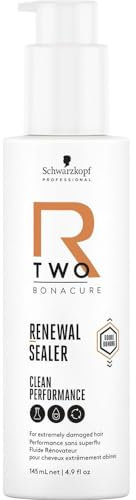 Schwarzkopf Professional Bonacure R-TWO Renewal Sealer Leave In Hair Mask Haarmaske Vegane Formel Für Extrem Geschädigtes Haar Double Bonding Technology Reduziert Haarbruch Spliss Entwirrend 145 ml