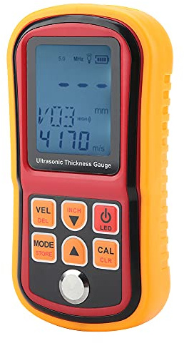 Spessimetro Digitale Portatile Spessimetro Rame GM130 per Acciaio Metallo Alluminio