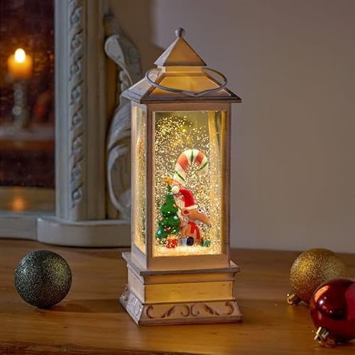 Smart Garden Three Kings SnowSwirl Ratty Lantern Light Up Christmas Decoration (2537105)