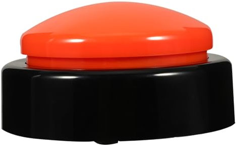 Amosfun Großer Knopfwecker Aus Widerstandsfähigem Material Mit Sprachansagefunktion Für Sehbehinderte Und Senioren Lautloser Tischwecker Für Schlafzimmer Und Nachttisch Einstellbare Lautstärke