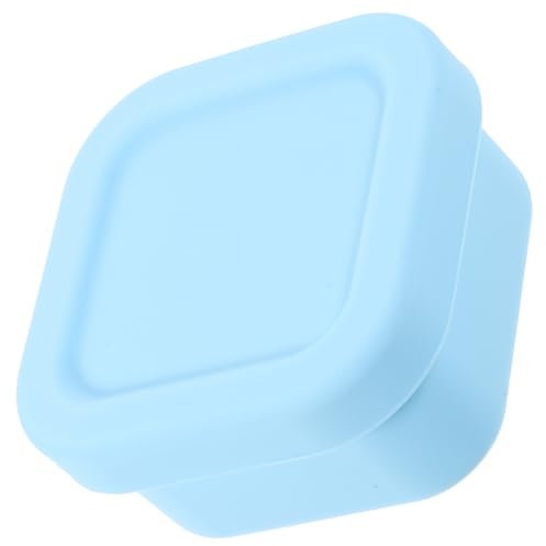 Kasten Nahrungsergänzungsmittel Box Mini-beilagen Vorspeisenschale Tomatensauce Tassen Babynahrungsgläser Mini-snackschale Tauchschalen Gewürzschalen Kühlboxen Kieselgel Blue HAPINARY