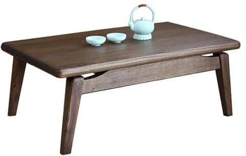 KLJUddGY Bodentisch Bodentische für Zuhause, Erkerfenster, Kleiner Tisch, Teetisch, Retro-Couchtisch, japanischer niedriger Tisch für Teestube, Balkon, Wohnzimmer einzigartig